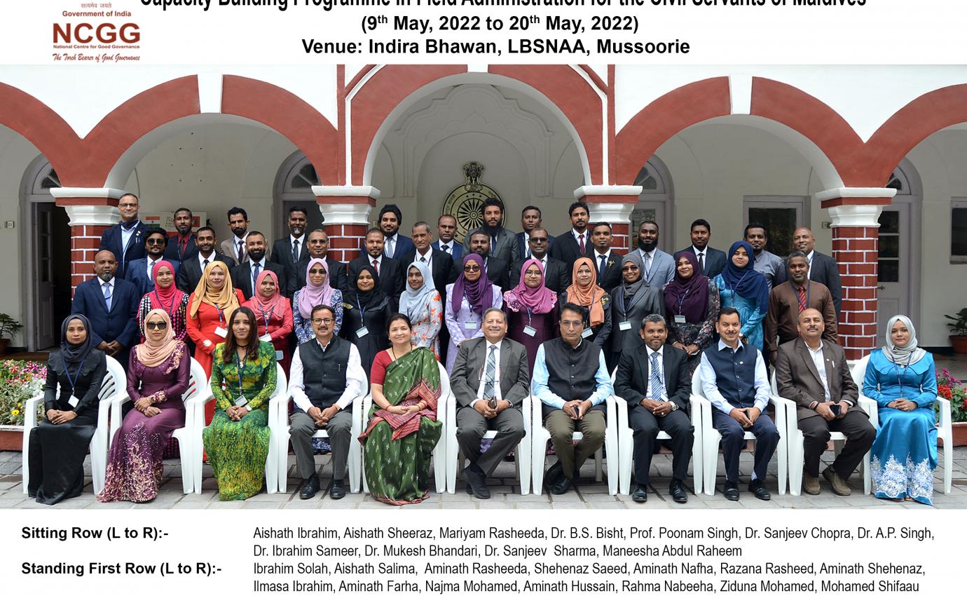 Capacity Building Programme - Maldives 