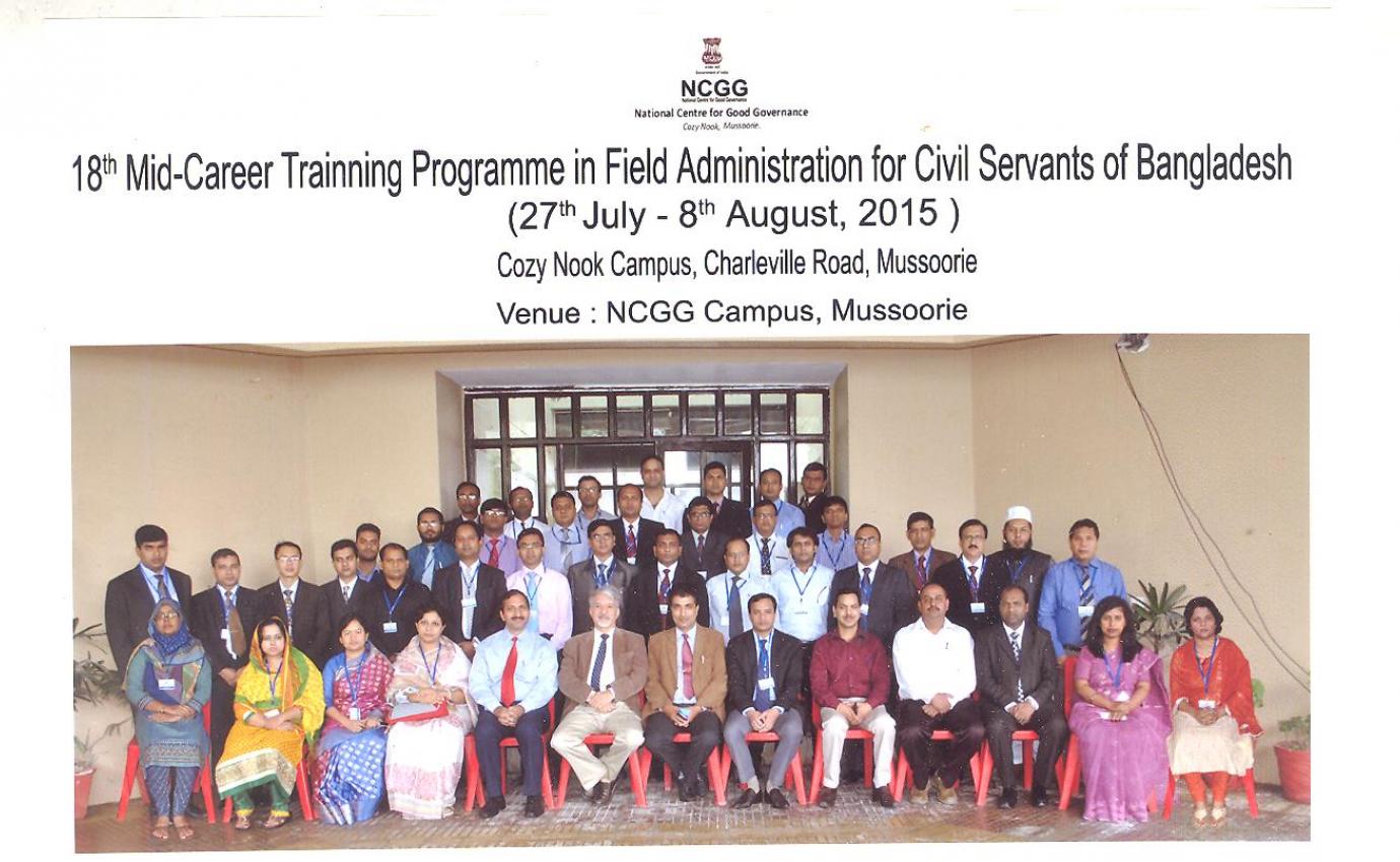 Capacity Building Programme - Bangladesh 