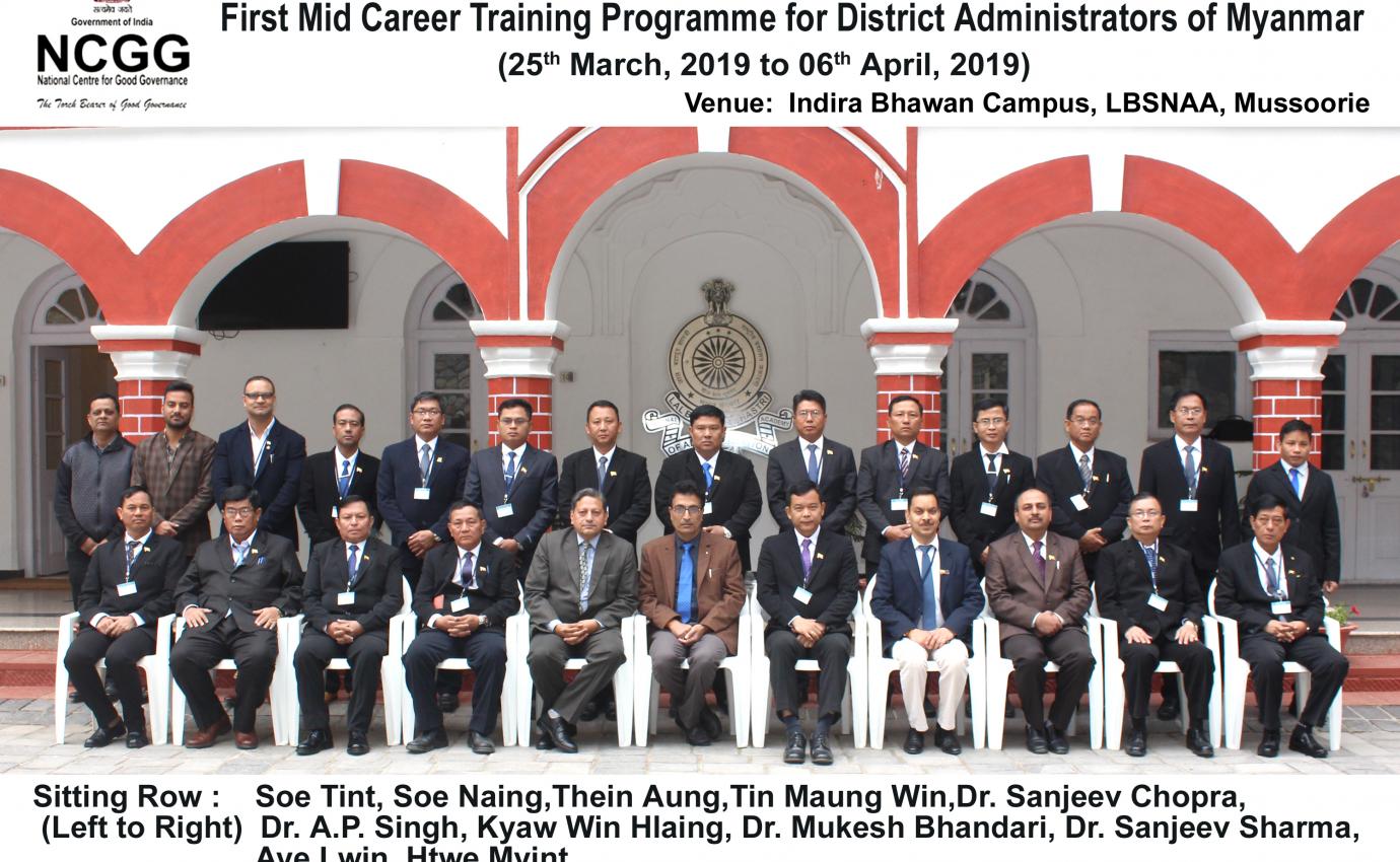 Capacity Building Programmes - Myanmar