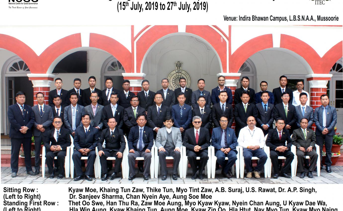 Capacity Building Programmes - Myanmar