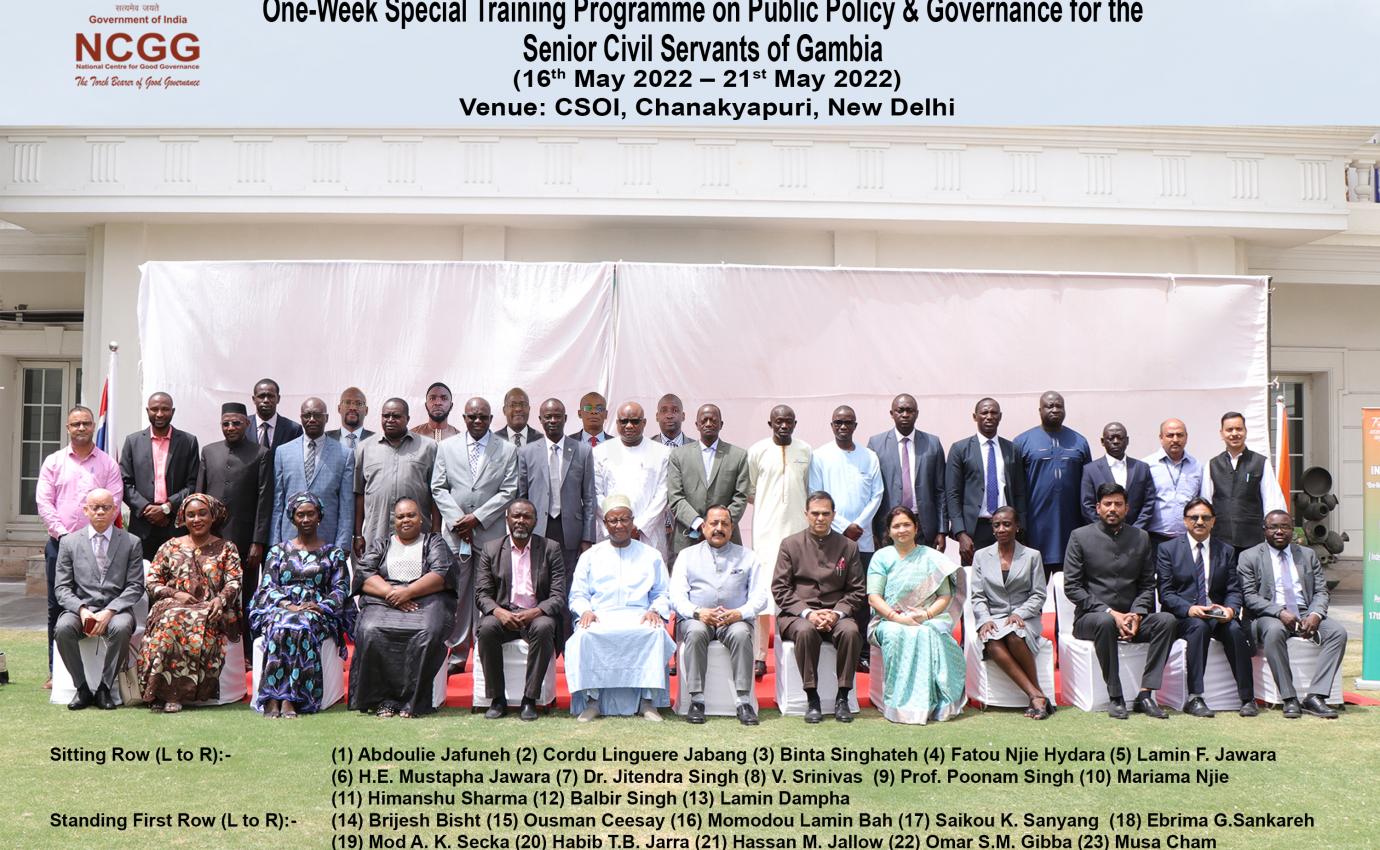 Capacity Building Programmes - Gambia