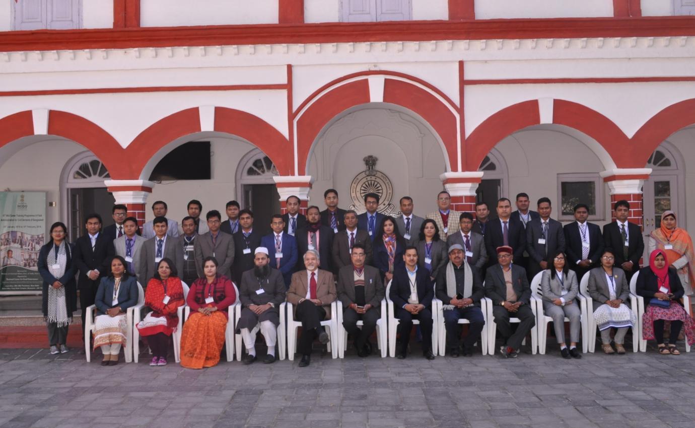 Capacity Building Programme - Bangladesh 