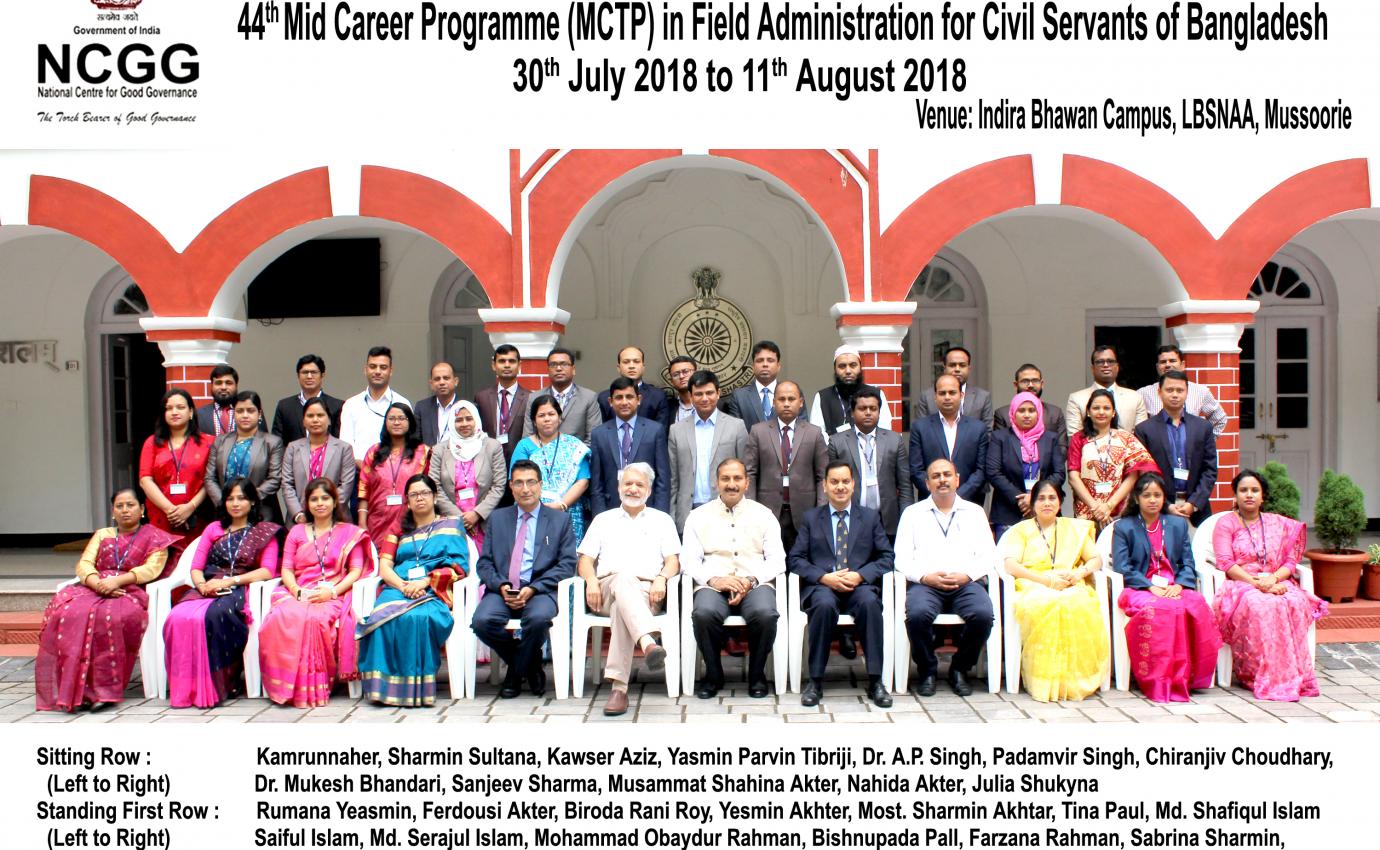 Capacity Building Programme - Bangladesh 