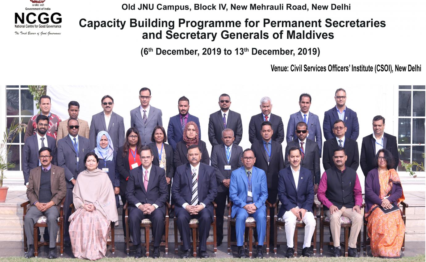 Capacity Building Programme - Maldives 