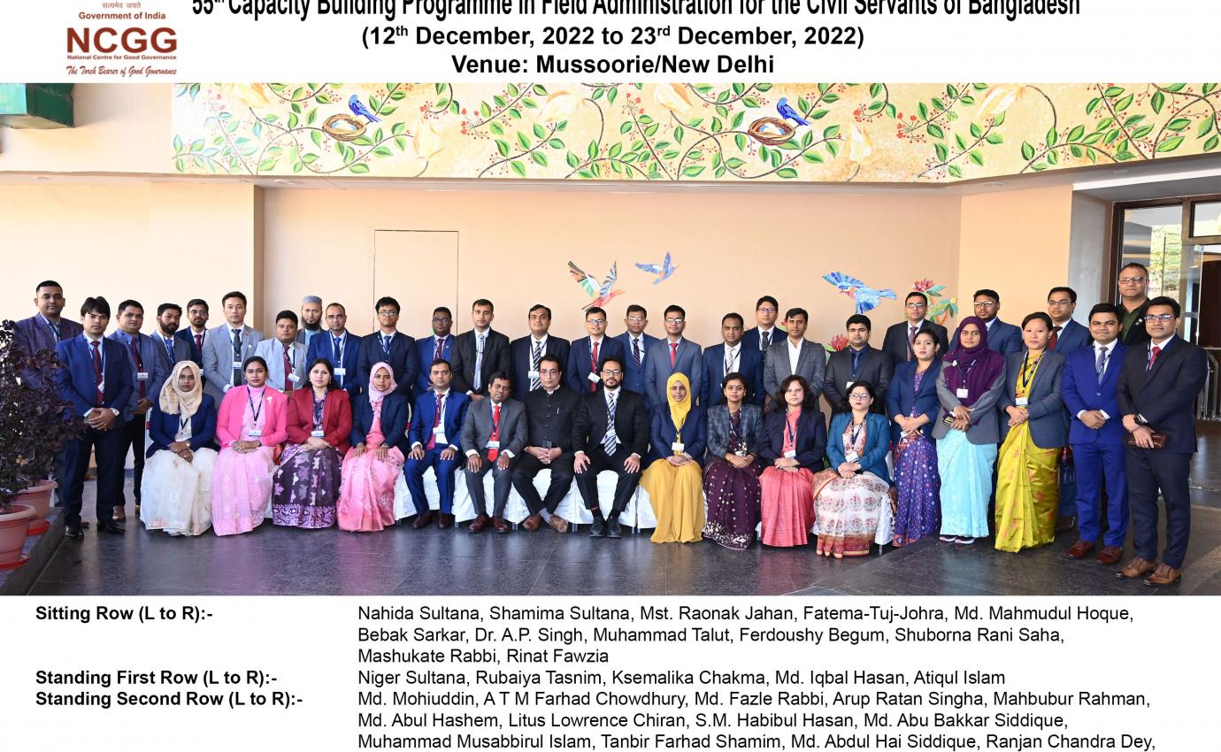 Capacity Building Programme - Bangladesh 