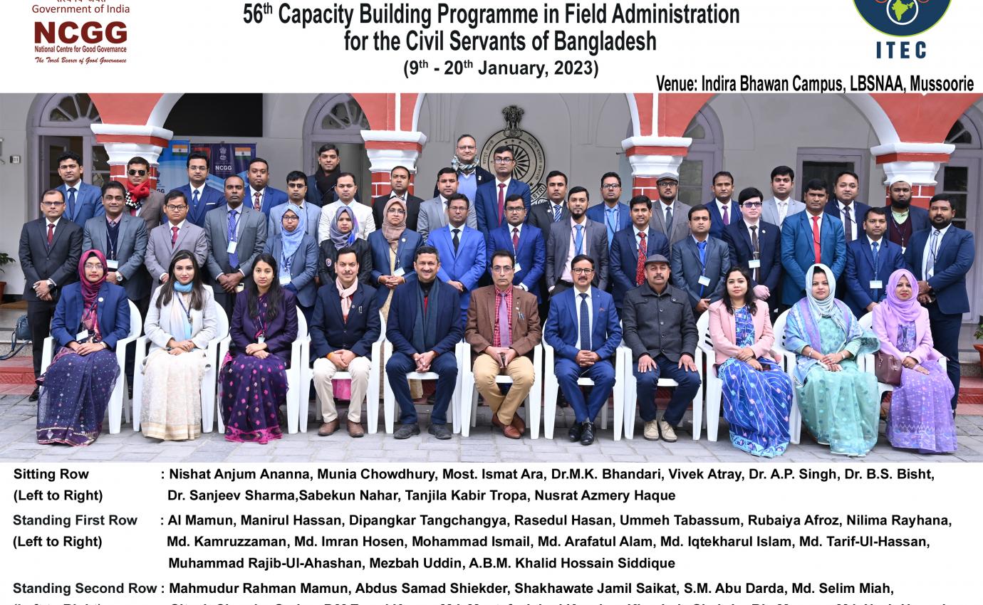 Capacity Building Programme - Bangladesh 