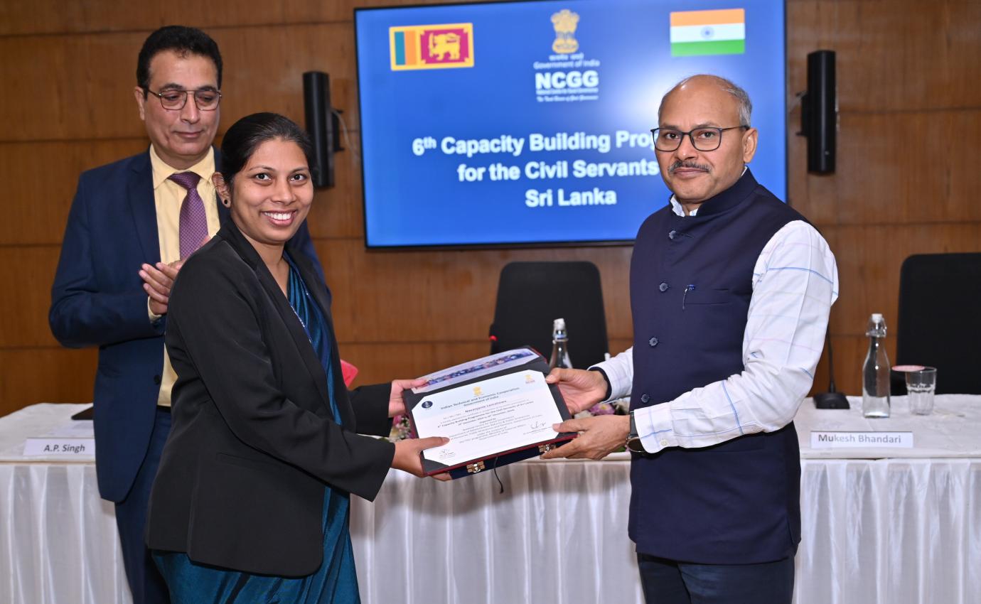 6th Capacity Building Programme for Mid-Career Civil Servants from the Socialist Republic of Sri Lanka