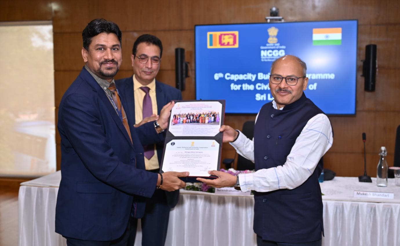 6th Capacity Building Programme for Mid-Career Civil Servants from the Socialist Republic of Sri Lanka
