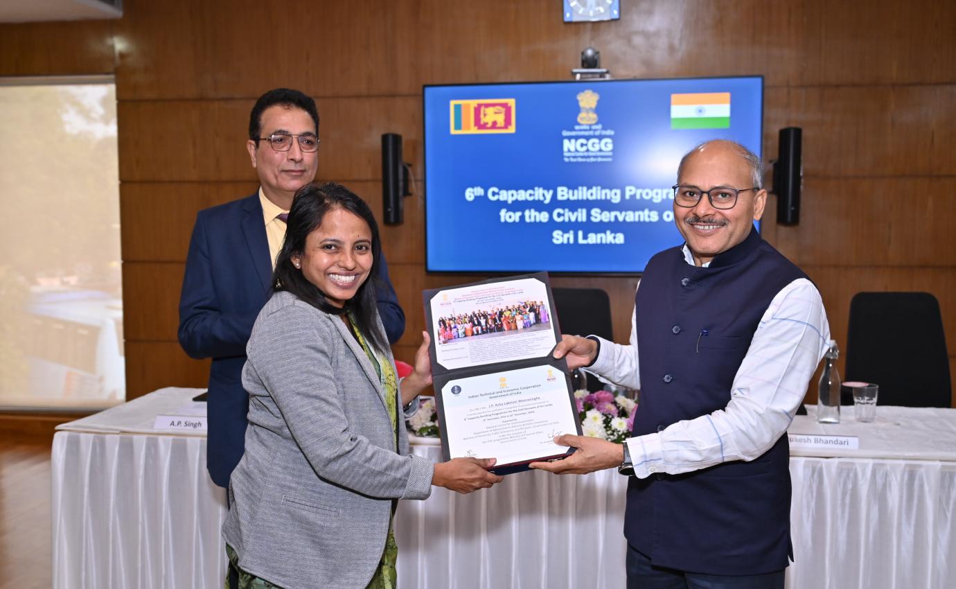 6th Capacity Building Programme for Mid-Career Civil Servants from the Socialist Republic of Sri Lanka
