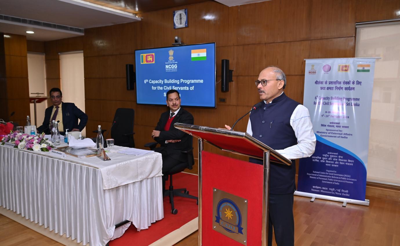 6th Capacity Building Programme for Mid-Career Civil Servants from the Socialist Republic of Sri Lanka